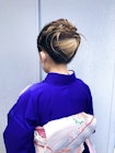 着物ヘアアレンジ