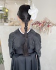 フィンガーウェーブ×ヘアセット