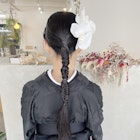 フィンガーウェーブ×ヘアセット