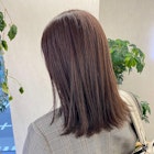 【kiji】パープルアッシュ #久屋美容院#丸の内#髪質改善