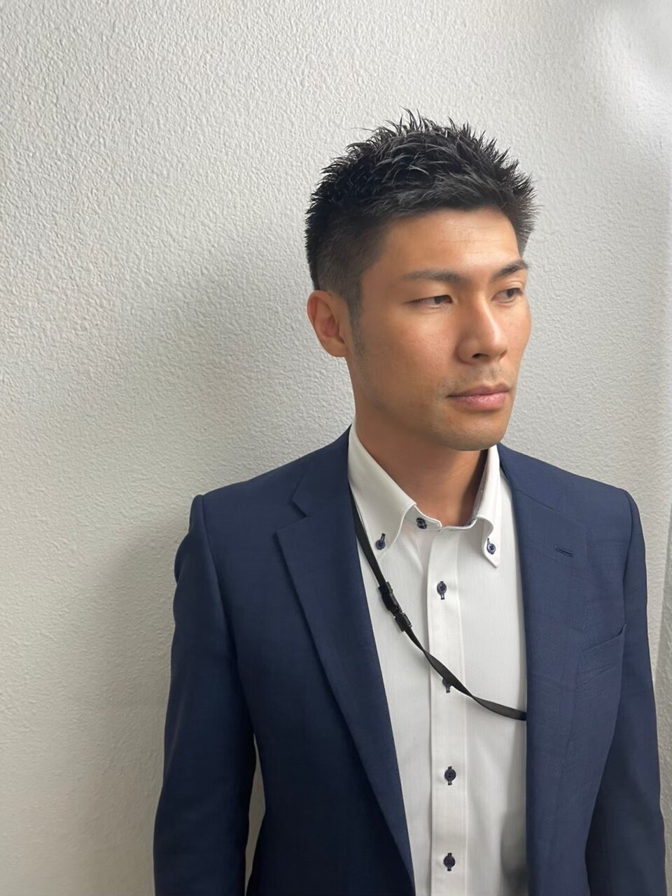 ベリーショート前上げ短髪