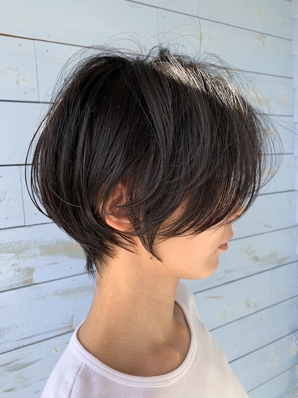 丸みショート