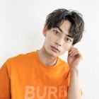 短髪グレーベージュアッシュブラックオーガニックカラー_59121