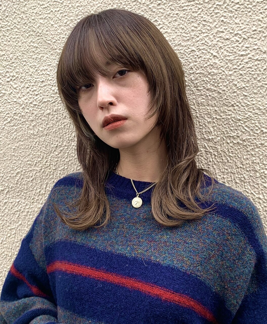 ☆lien.自由が丘 大橋☆マッシュウルフ/ハイライト/クビレミディ