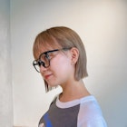 【Unami】ヘルシースタイル ブリーチ 外ハネボブ ダブルカラー