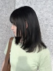 地毛風ストレート&似合わせミディアムレイヤー