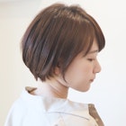 手入れ簡単 小顔 ミニボブ 30代40代 ショートボブ 川口