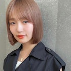 ダブルカラーショートボブインナーカラーハイライトケアブリーチ