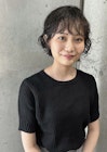 パーマショートボブスタイル