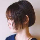 アゴ上ラインのショートボブ