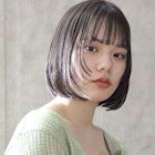 顔まわりレイヤーボブ/ミニボブ/顔まわり/レイヤーカット