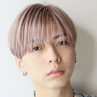 シースルーマッシュ ピンクベージュ