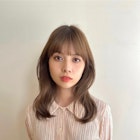 ブリーチなしベージュカラー_大人ガーリーチョコレートモード