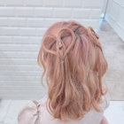 とびっきりかわいいハートハーフツインアレンジ♪