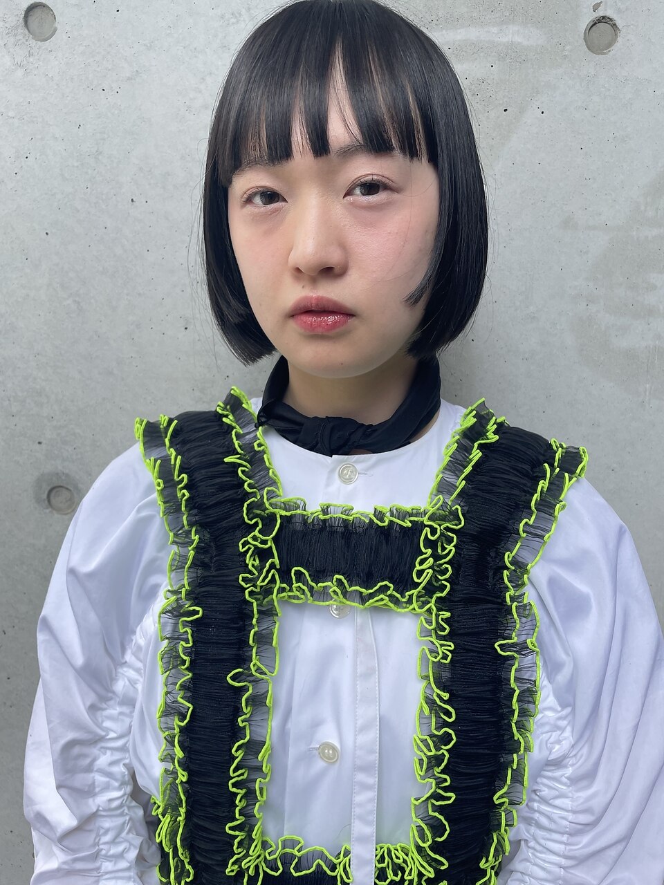 モードな気分の黒髪ボブ☆　丸田美花