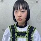 モードな気分の黒髪ボブ☆ 丸田美花