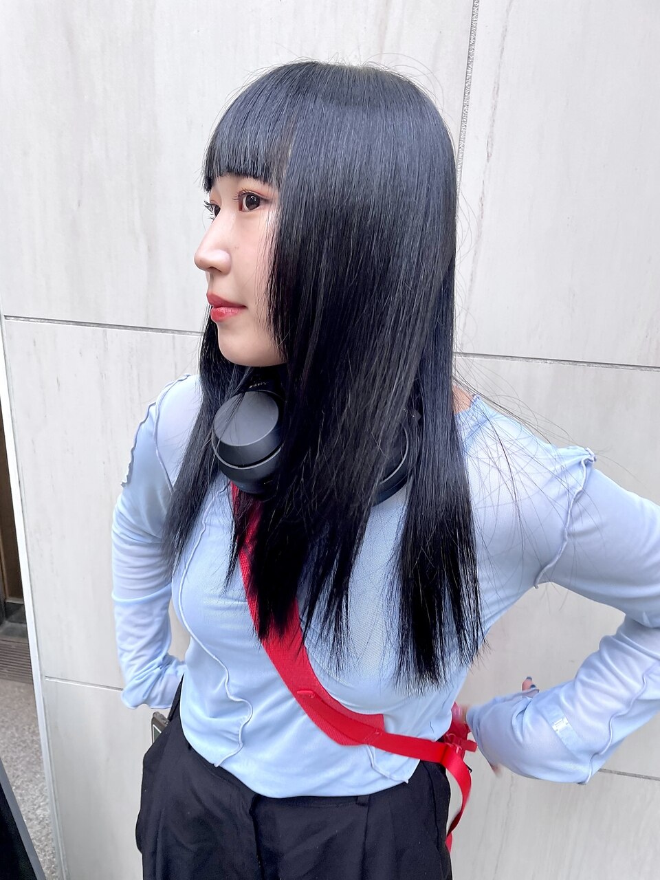 ネイビーブルーなぷつっとcut◎