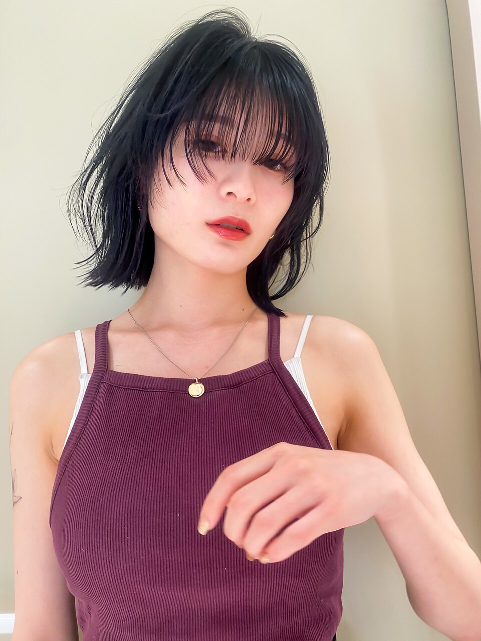 フェイスレイヤー 大人ボブ