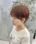 【matsuzaka/池袋】20代30代40代ゆるふわショートヘアオレンジ
