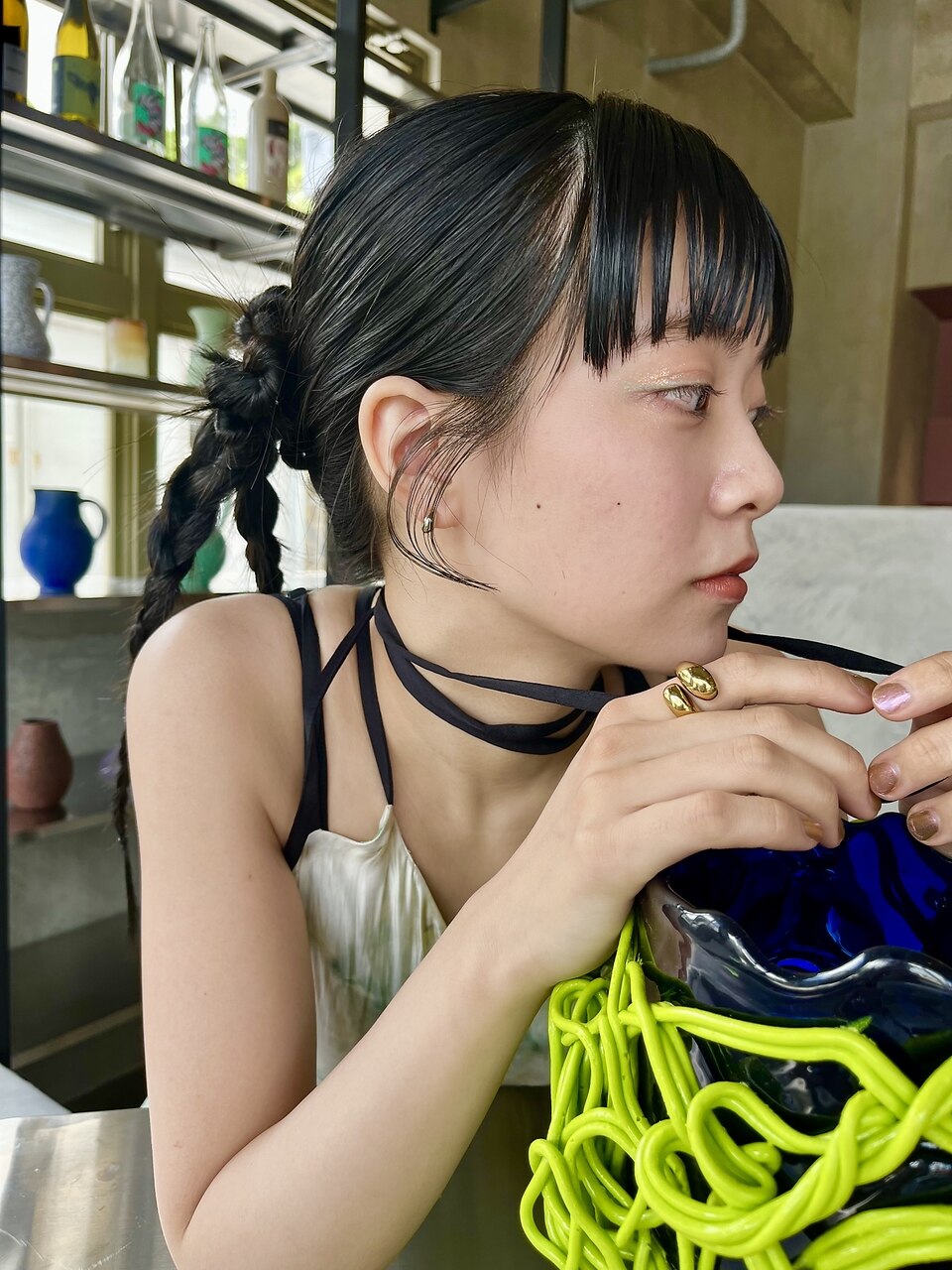 顔まわりでよりお洒落に♪