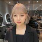 【みほ】ホワイトベージュカラー