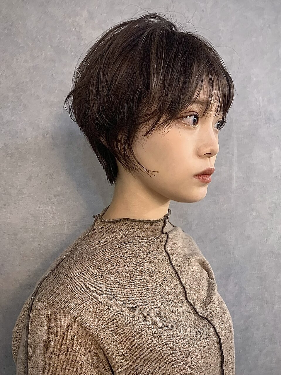 【 マニッシュショート ×  パーマ 】浅野美紀