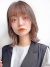 【Say.福岡】ミルクティーアッシュ×ハイトーンカラー×ボブ