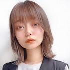 【Say.福岡】ミルクティーアッシュ×ハイトーンカラー×ボブ