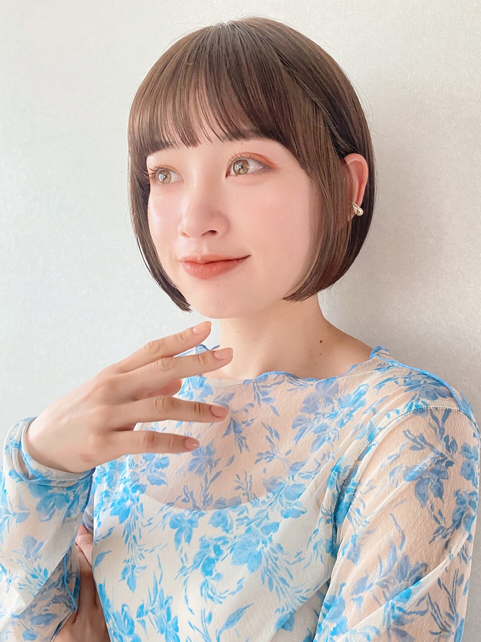 前下がりショートボブ大人可愛い20代30代表参道