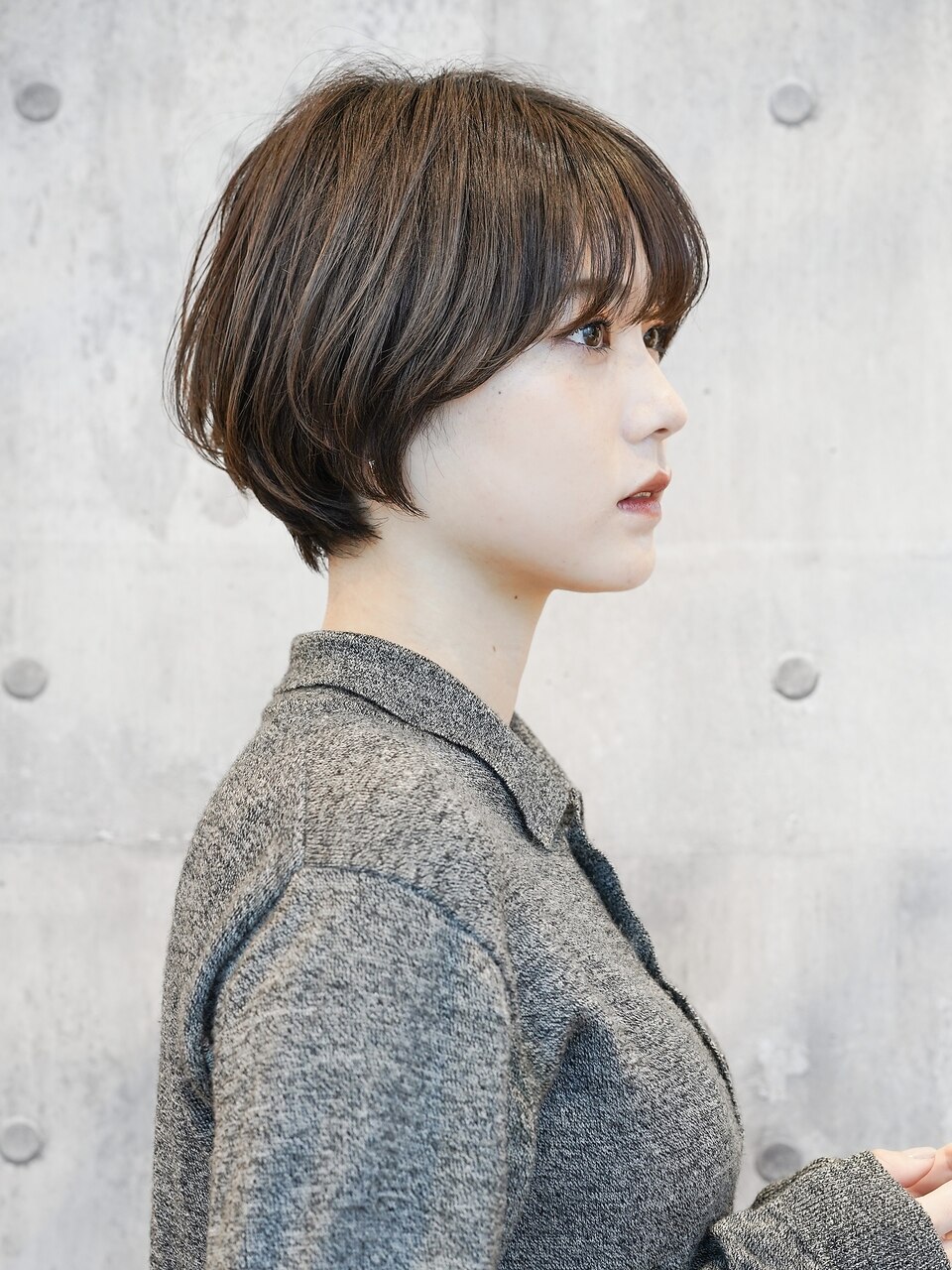 丸みショート/ショートヘア/ショートボブ/銀座/20代30代40代