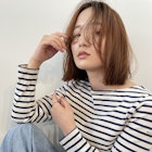 髪質改善/ミネコラトリートメント/ロブ/ブラウン