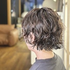 マッシュウルフ×ニュアンスパーマ