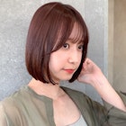 ◇女の子の為のこだわりボブ♪ 艶感パープルカラー