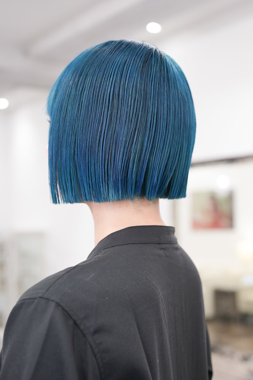 【MAAAAAC】ターコイズブルーボブ