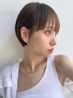 似合わせカット マッシュショートチョコレートカラーM0813