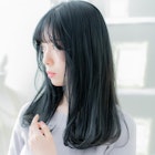 ブルージュシースルーバング韓国風小顔ロングc3上尾