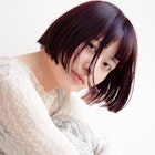 ゆれる切りっぱなしボブ