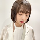 大人可愛い/ボブ/外ハネ/20代30代40代/有楽町/銀座