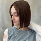 インナーカラーイヤリングカラー×マチルダボブ【心斎橋】