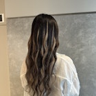 ハイライト風スタイル10代20代プルエクステデザインカラー