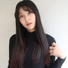 【buZonブゾン】イヤリングカラー×コスメストレート