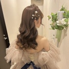 ブライダル ハーフツイン