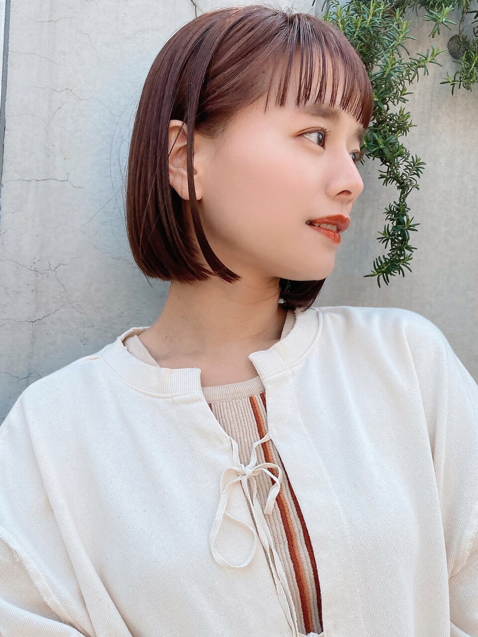 前下がりショートボブ大人可愛い表参道