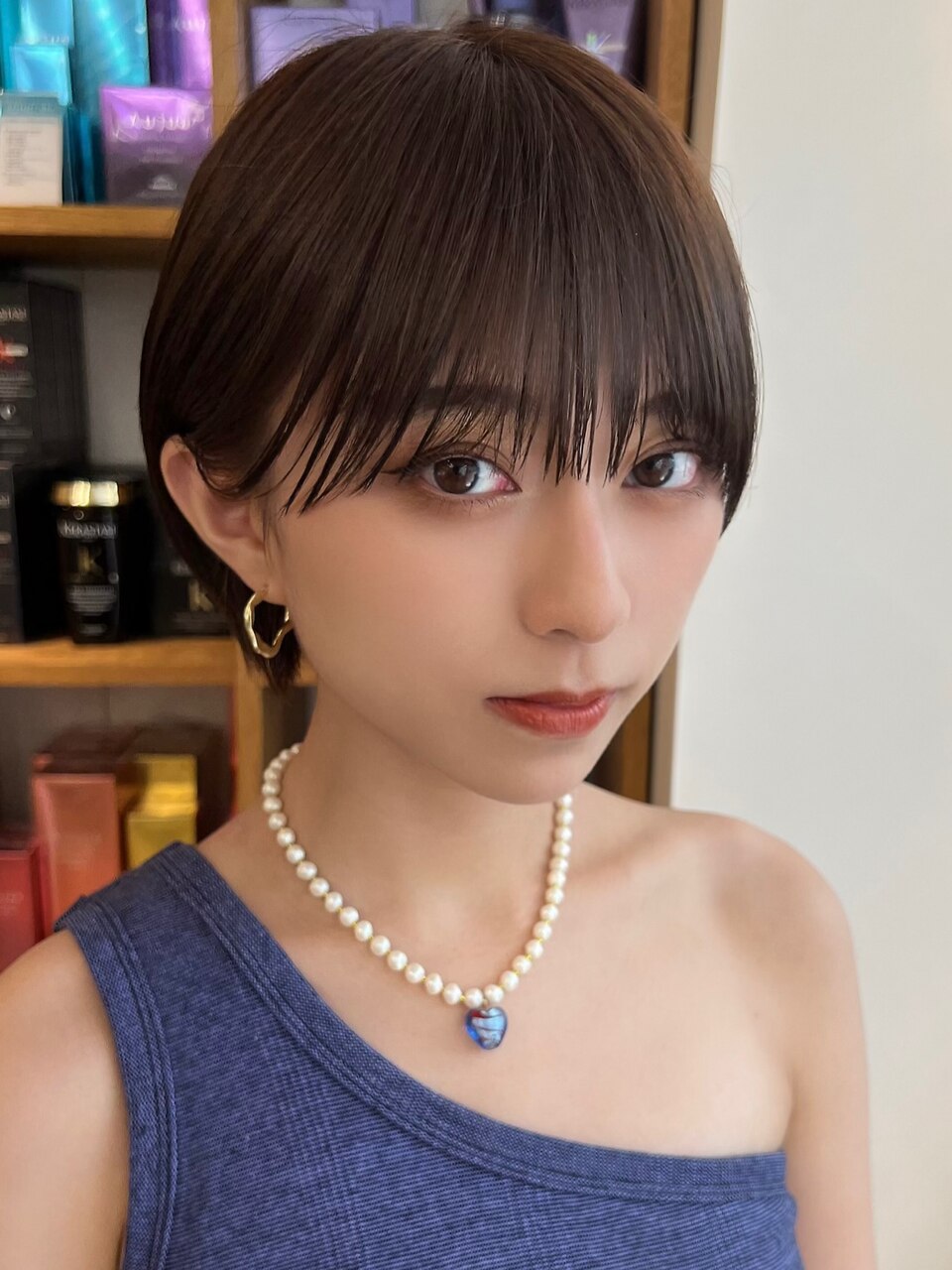 うざバングマッシュショート