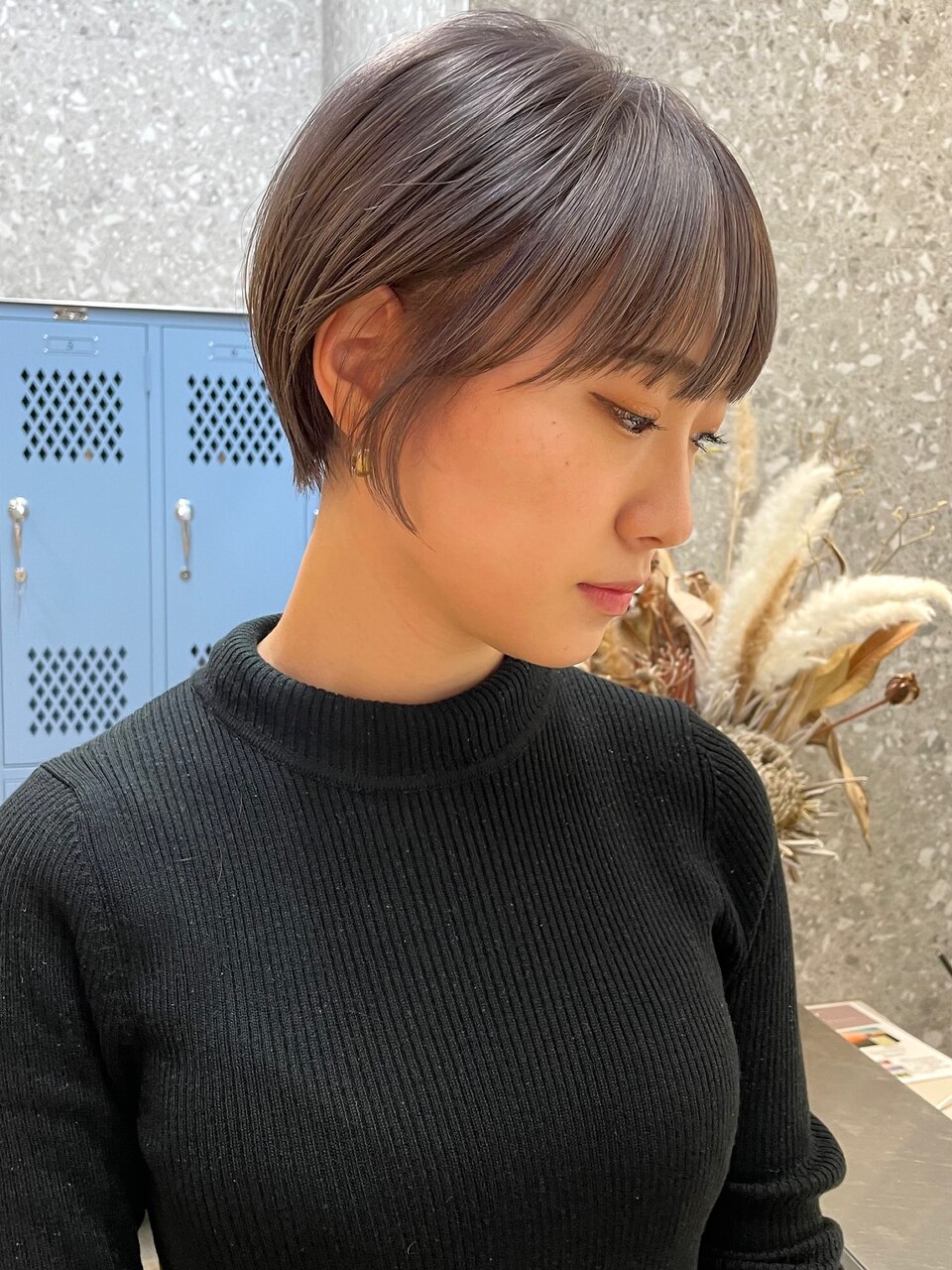女性らしく上品なくびれショートスタイル