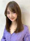 山村/小顔ワンカールミディ/デジタルパーマ/ストカール/銀座