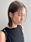 切りっぱなしタイトボブ