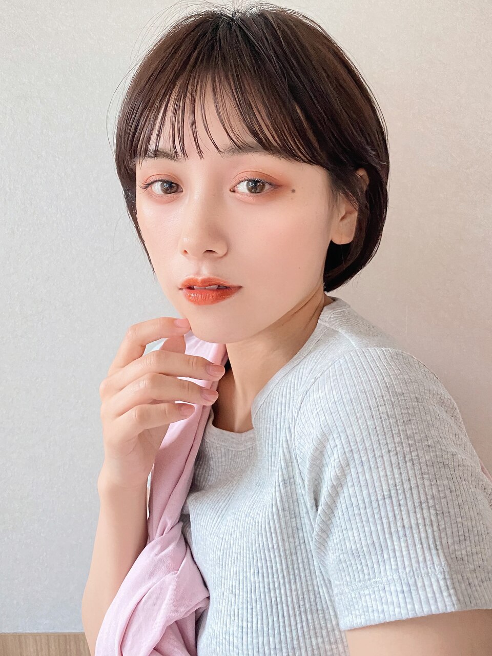 前下がりショートボブ大人可愛い表参道