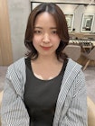 韓国　顔周り　ウルフカット　レイヤーカット　石井遥