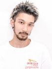 束感ショートマッシュパーマウルフ波巻きハイライト271